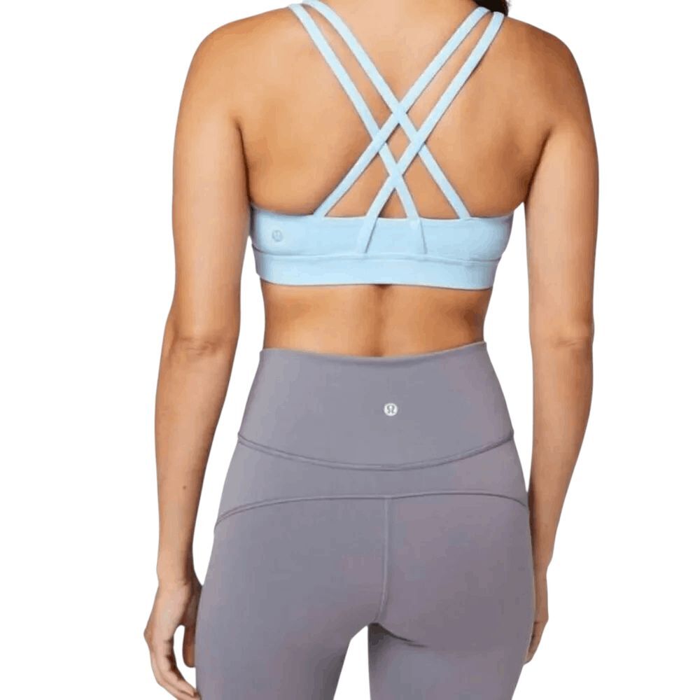 LULULEMON ATHLETICA Energy Bra In Breezy Size 4